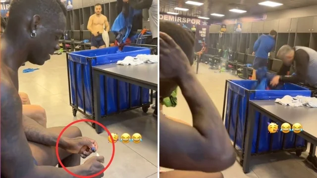 L'ultimo scherzo di Balotelli negli spogliatoi lascia i compagni di squadra senza parole