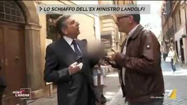 L'aggressione dell'ex Ministro Landolfi al giornalista Danilo Lupo