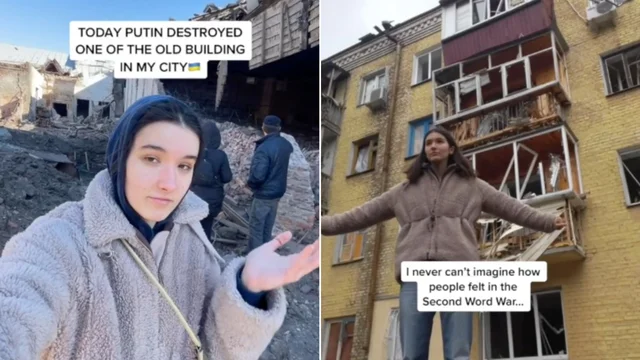 Ucraina: Valerish, la ragazza che racconta la vita in guerra su TikTok