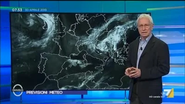 Le previsioni del tempo del 30 aprile