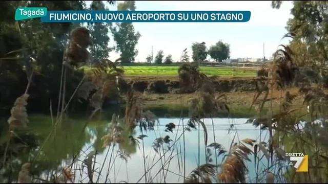 Fiumicino, nuovo aeroporto su uno stagno