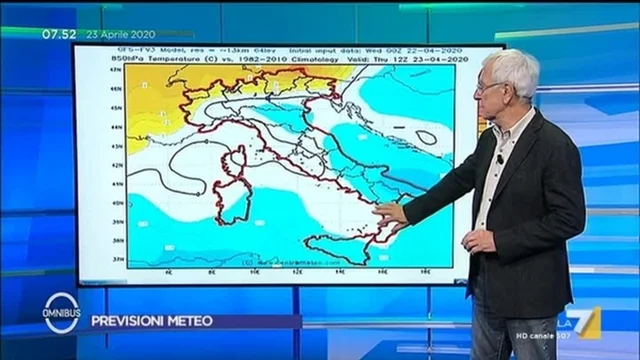 Omnibus - Meteo del 23/04/2020