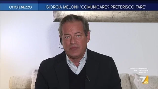 "Giorgia Meloni: comunicare? Preferisco fare" - Otto e Mezzo - Puntata del 7/12/2023