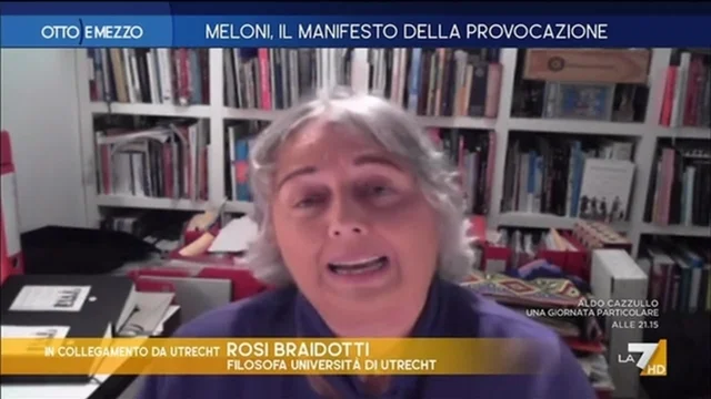 Meloni, il manifesto della provocazione - Otto e Mezzo - Puntata del 19/2/2025