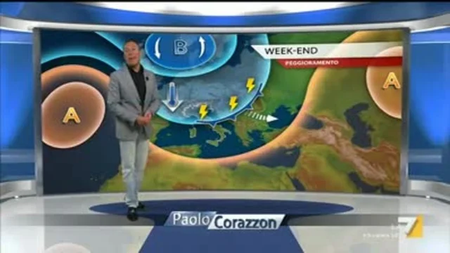 Le previsioni del tempo della sera del 9 maggio