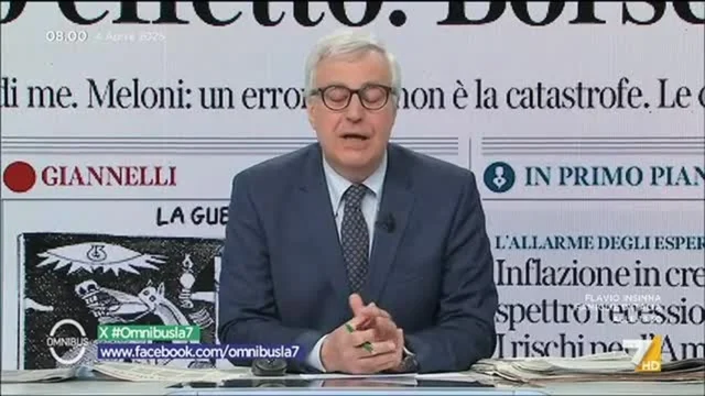 Omnibus Dibattito - Puntata del 4/4/2025