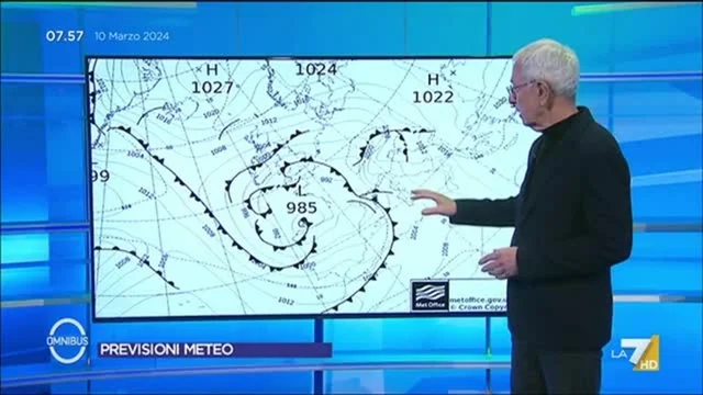 Meteo LA7 - 10/3/2024