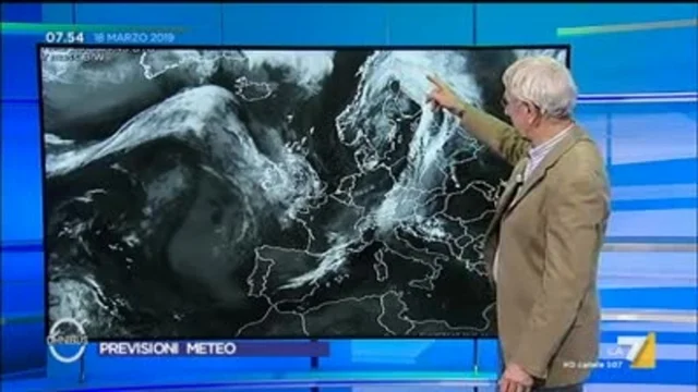 Le previsioni del tempo del 18 marzo