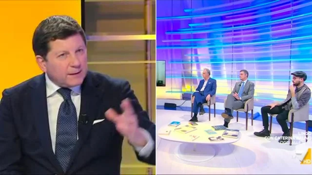 "Non dobbiamo dimenticarci della guerra" "Eh va beh..." La risposta piccata in studio