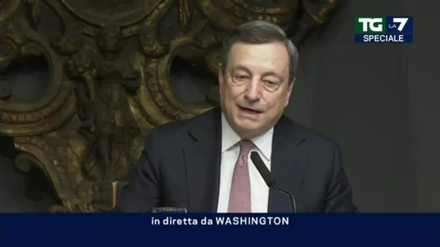 Ucraina, Mario Draghi: "Non c'è più un 'Golia', la Russia si è dimostrata una potenza non invincibile"
