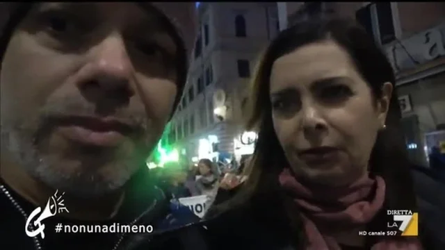 Il reportage di Diego Bianchi alla manifestazione di Non Una di Meno