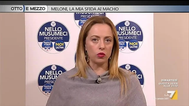Meloni, la mia sfida ai macho