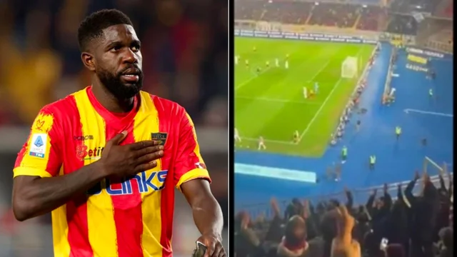 Cori razzisti contro Umtiti e partita sospesa: lo stadio risponde così