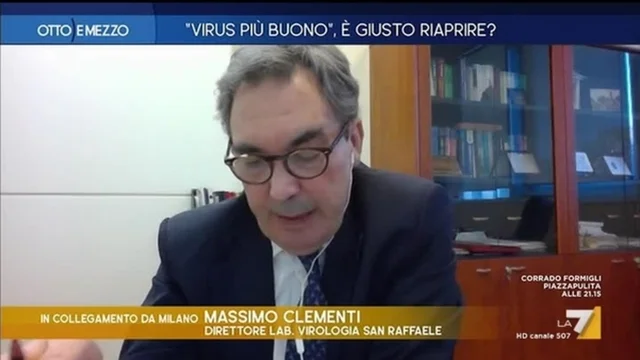 Virus più buono, giusto riaprire? Otto e Mezzo - Puntata del 07/05/2020