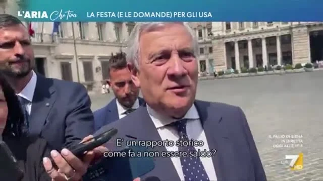 La festa e le domande per gli USA