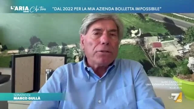 "Dal 2022 per la mia azienda bolletta impossibile"