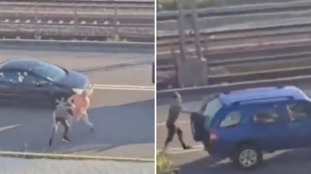 Follia a Roma, rissa furibonda in strada: il finale shock