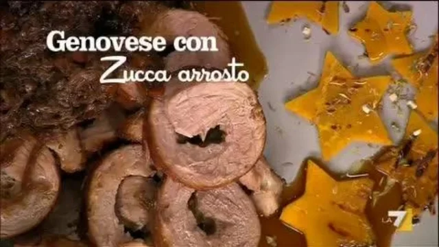 Genovese con zucca arrosto