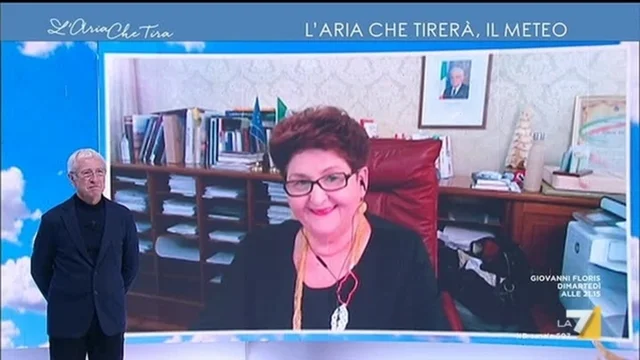 L'Aria che Tira - Puntata 12/01/2021