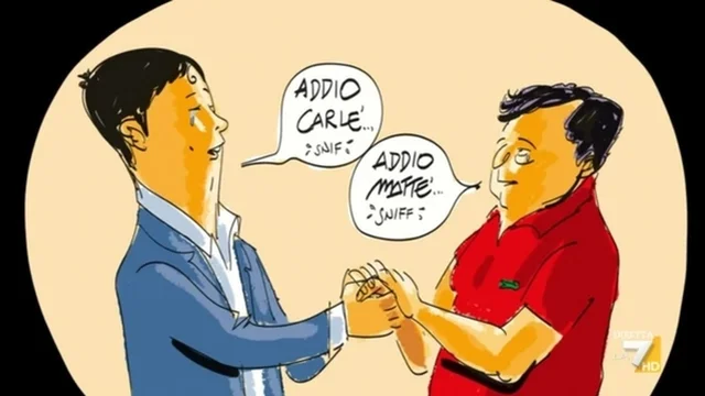 il cartoon del Genio Makkox: "Finisce Quid"