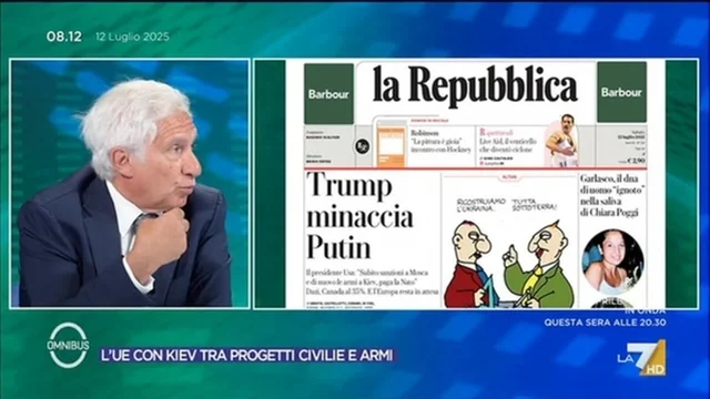 OMNIBUS - Puntata del 12/7/2025