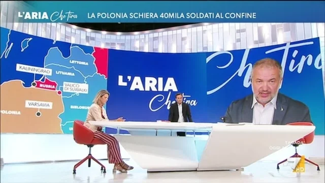 L'Aria Che Tira - Puntata del 12/9/2025