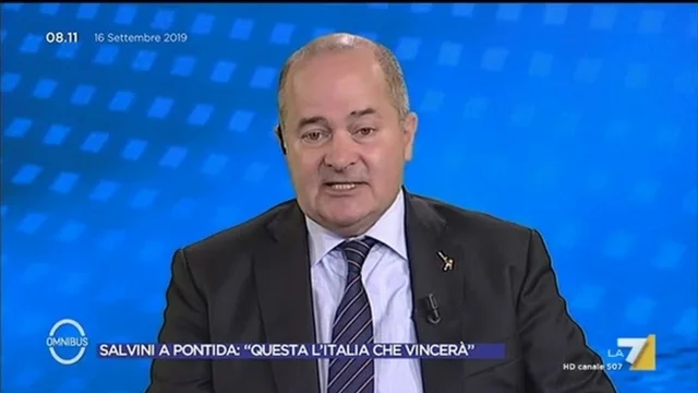 Omnibus - Salvini a Pontida - Puntata 16/09/2019