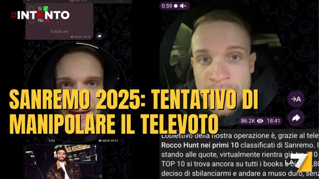 Sanremo 2025: un tipster tenta di manipolare il televoto chiedendo di votare per un cantante