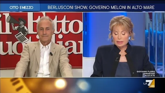 Berlusconi show, governo Meloni in alto mare - Otto e Mezzo - Puntata del 18/10/2022