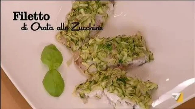 Filetti di Orata alle Zucchine