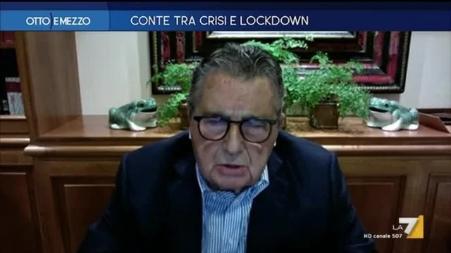 Conte tra crisi e lockdown - Otto e Mezzo - Puntata del 14/12/2020