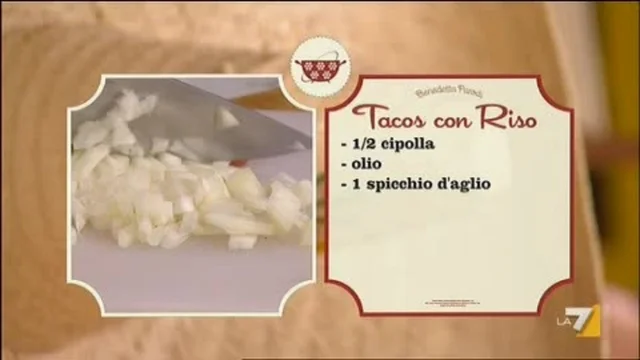 TACOS CON RISO