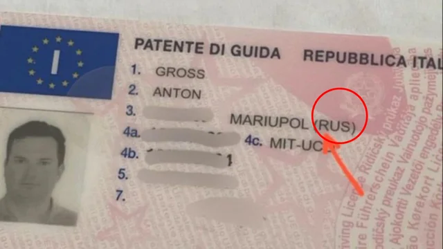 Mariupol indicata come città russa su patente italiana, il racconto di un avvocato ucraino