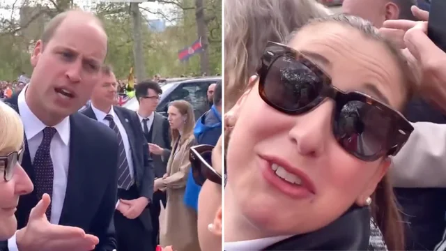La donna blocca il Principe: "Puglia, Bari...". La reazione di William