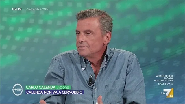 Vannacci, Carlo Calenda: "A Cernobbio invitano un fascista, non vado, vanno dietro ai populisti"