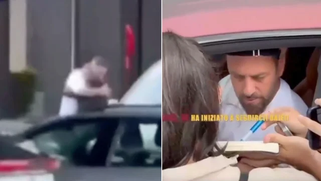 Roma, De Rossi lascia Trigoria tra abbracci e autografi generale: i primi video