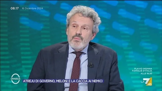 Atreju di governo, Meloni e la caccia ai nemici - Omnibus, 16/12/2024