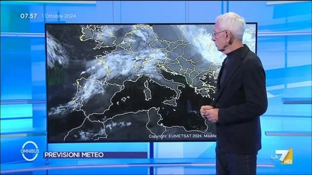 Meteo LA7 - 1/10/2024