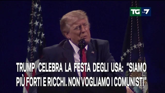 TG LA7 edizione delle 13.30 - 5/7/2026