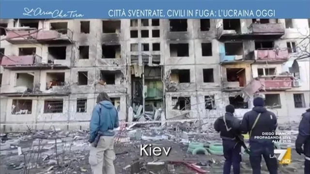 Città sventrate, civili in fuga: l'Ucraina oggi