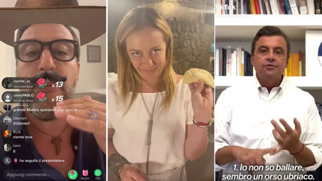 Meloni, Salvini e gli altri: come si comportano i politici su TikTok?