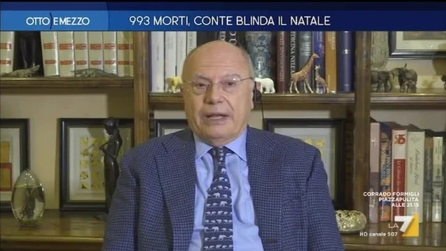 993 morti Conte blinda il Natale - Otto e Mezzo - Puntata del 3/12/2020