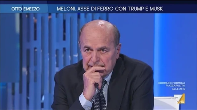 Meloni, asse di ferro con Trump e Musk - Otto e Mezzo- Puntata del 9/1/2025