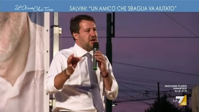 Matteo Salvini: "Un amico che sbaglia va aiutato, domenica a Milano qualcuno si dovrà prendere un po' di Maalox"