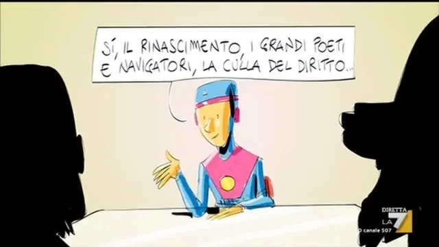 Il cartoon del genio Makkox: "Brutta storia. Buon post-duennio!"