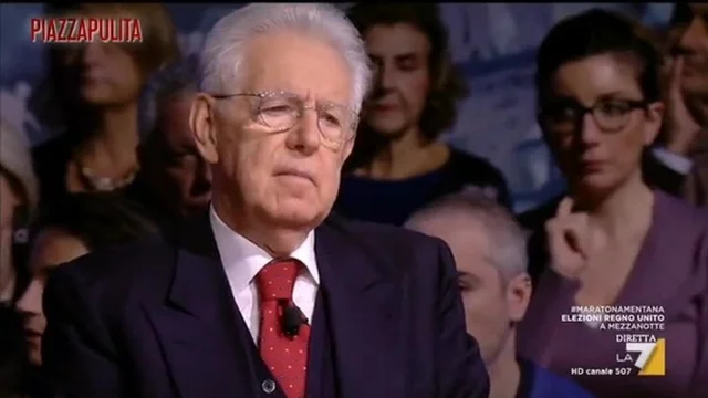 Monti sulle sardine: “È una sveglia che i cittadini si danno per chiedere più serietà alla politica”
