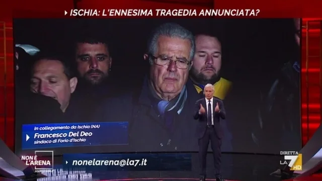 Tragedia Ischia, Giletti incalza il sindaco: "Lei lo sa molto bene!"