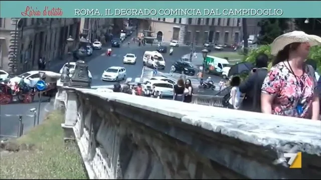 Roma, il degrado comincia dal Campidoglio
