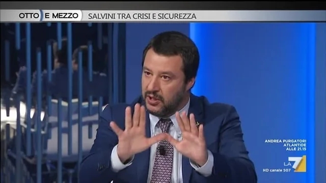 Salvini tra crisi e sicurezza