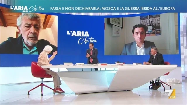Scontro sull'Ucraina tra Parenzo e Bompiani: "La NATO non fa guerra a nessuno", “Non dica assurdità, si informi"